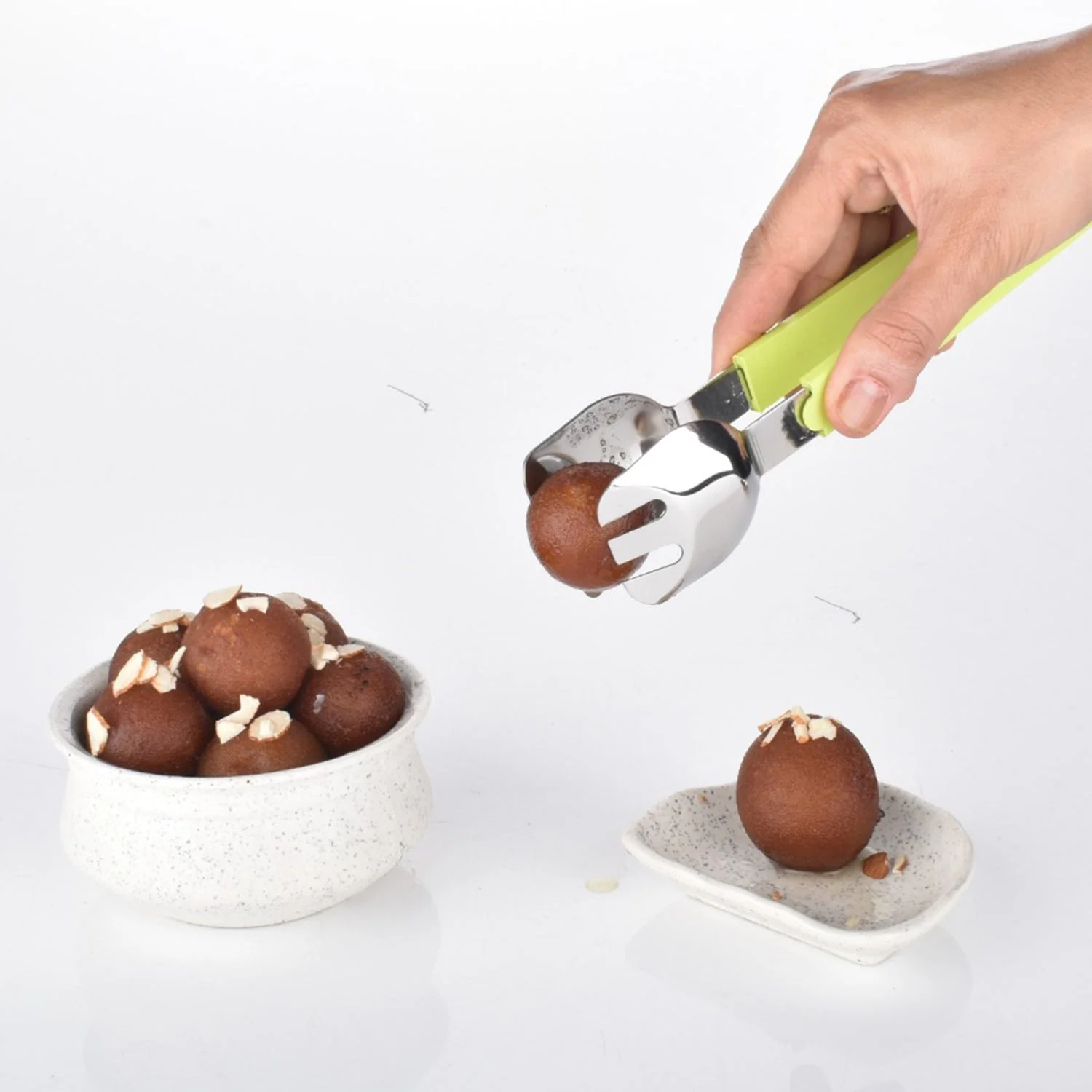2698 Multi P Salad Serve Tong used in all kinds of places household and kitchen purposes for holding and grabbing food stuffs and items etc. - Image 7