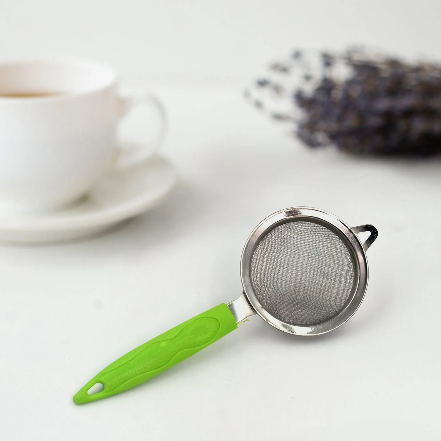 2864 Tea And Coffee Strainer Filter With Stainless Steel Mesh - Image 2