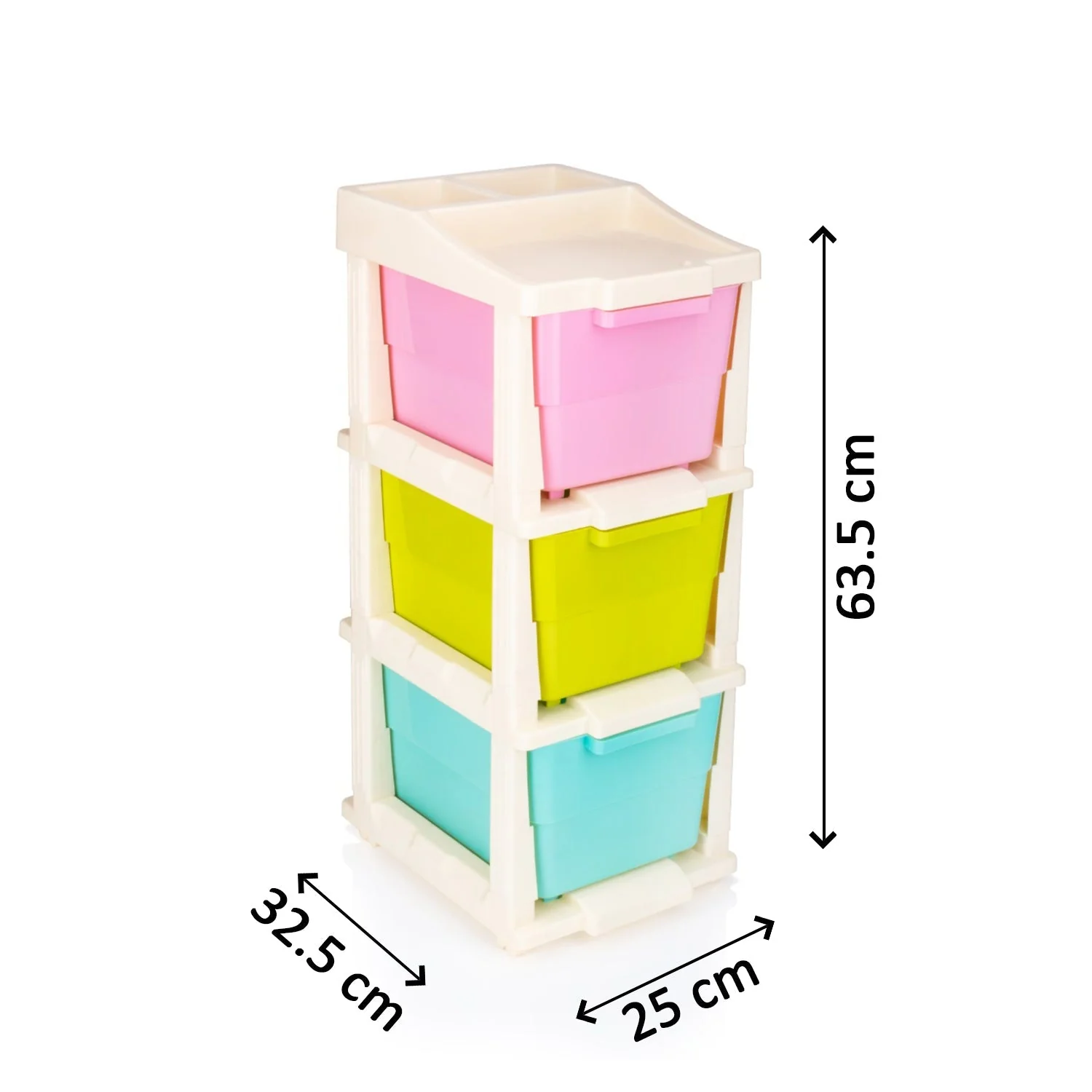 0717 3 Layer Multi-Purpose Modular Drawer Storage System - Image 5