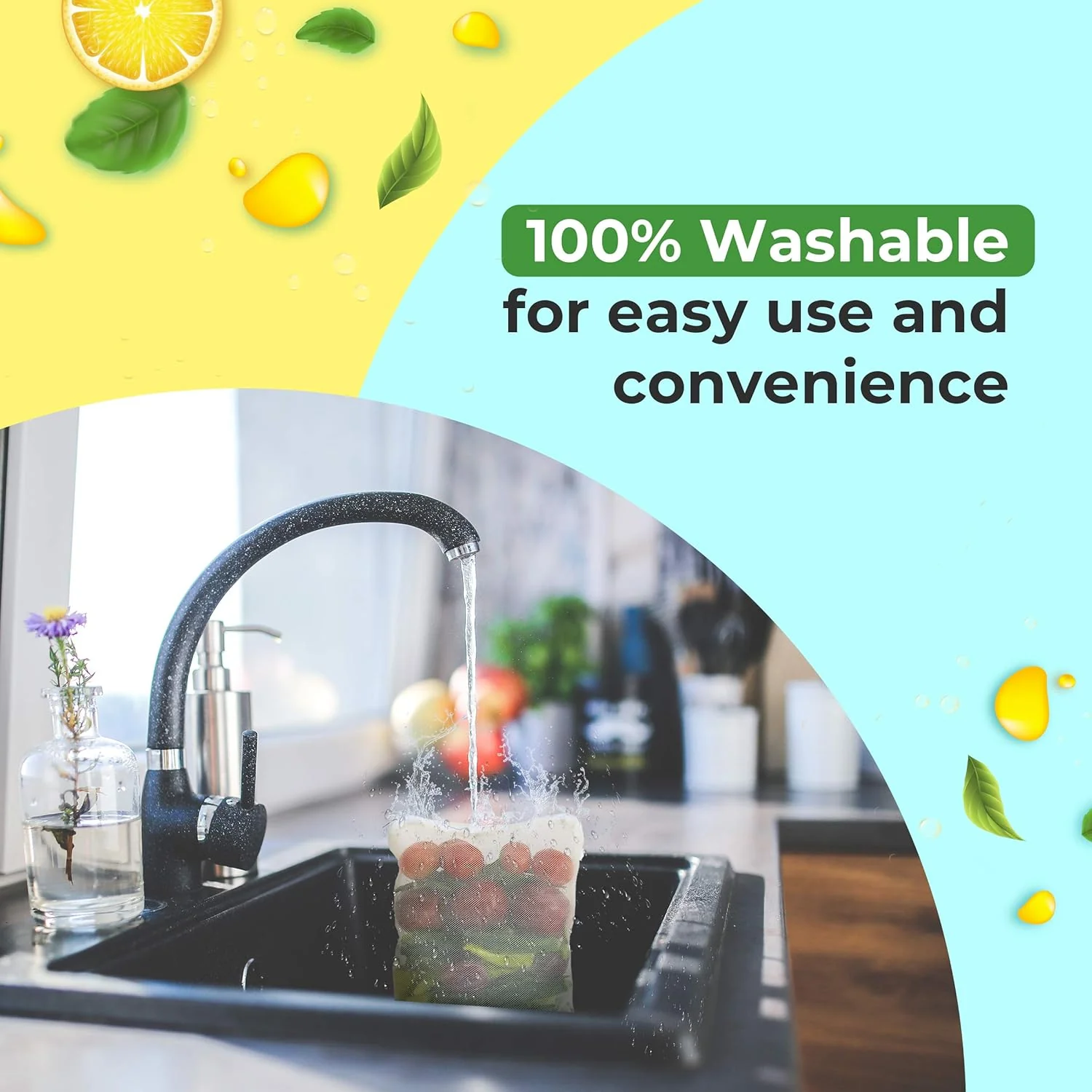 3030 Reusable Fridge Storage Bag For Vegetables And Fruits - Image 4