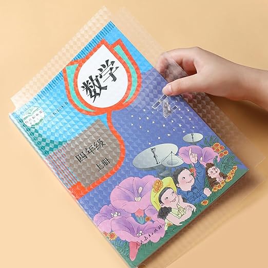 3036 Transparent Paper Sticker Book Cover Film Clear Matte for Craft 30Pcs 47 × 34 cm, 43 × 30 A-4 Size