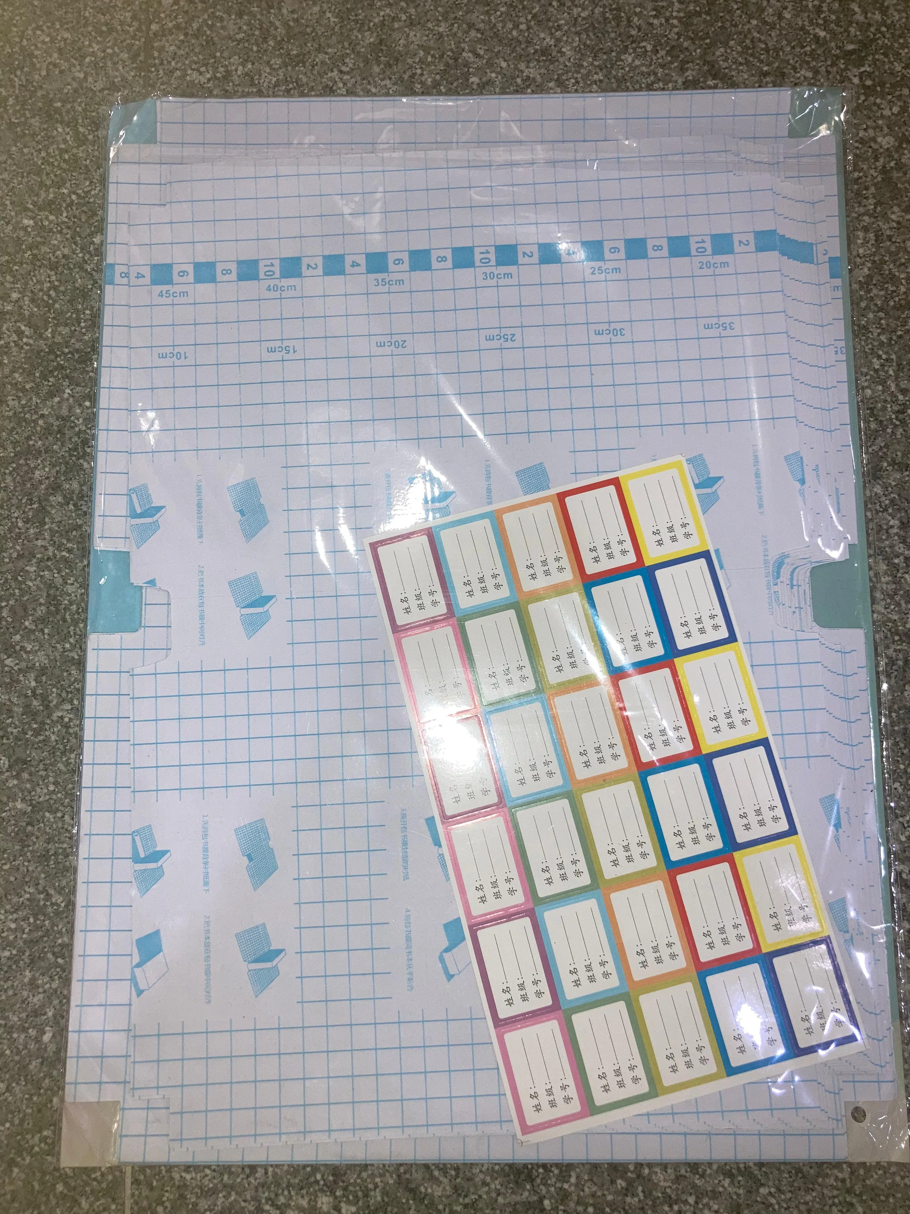 3036 Transparent Paper Sticker Book Cover Film Clear Matte for Craft 30Pcs 47 × 34 cm, 43 × 30 A-4 Size - Image 6