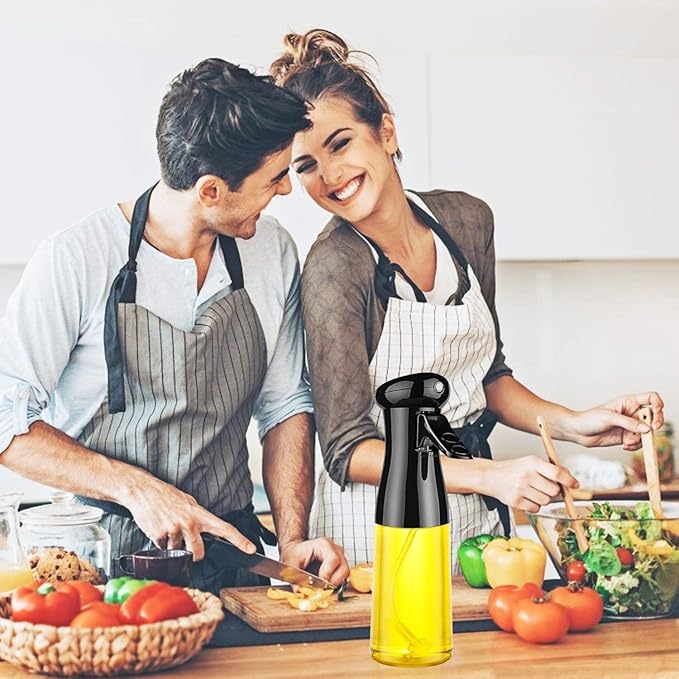 3089 Glass Oil Dispenser Spray Cooing Bottle - Image 12