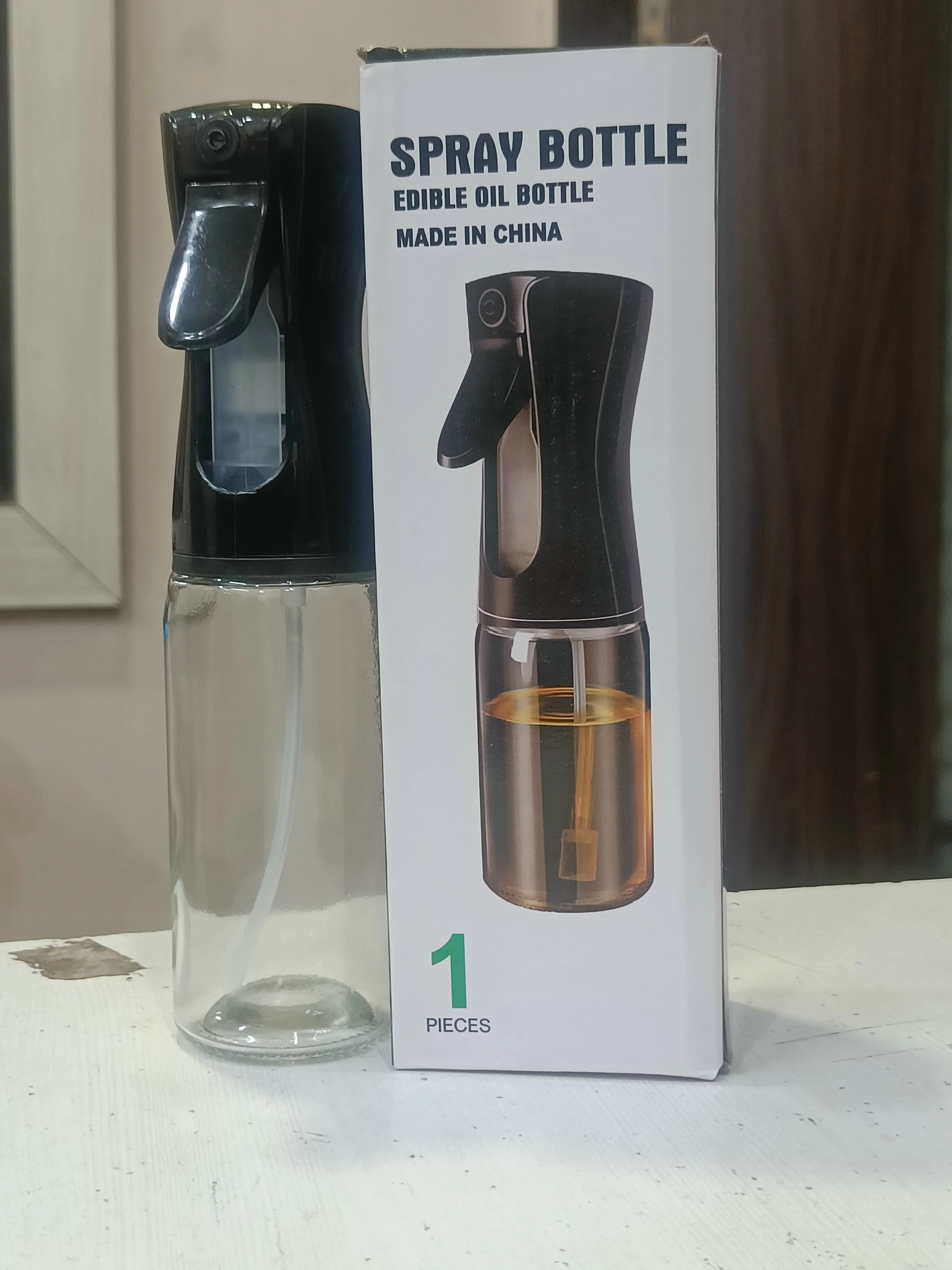 3089 Glass Oil Dispenser Spray Cooing Bottle - Image 19