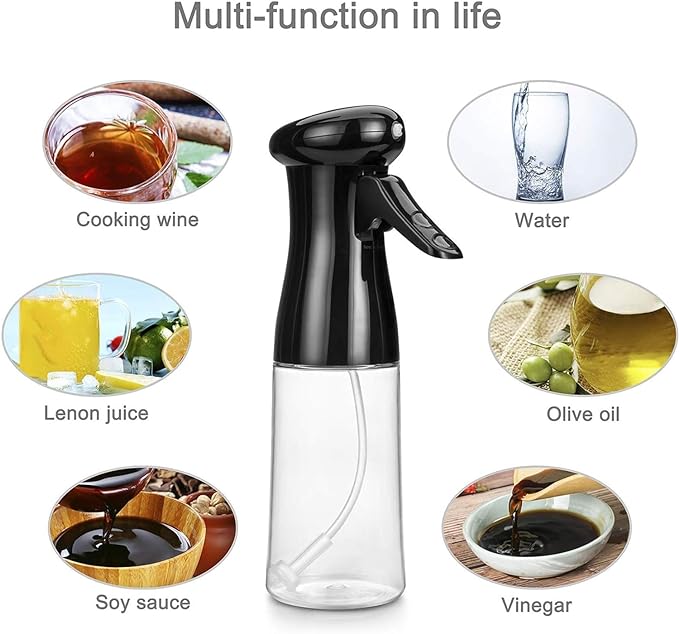 3089 Glass Oil Dispenser Spray Cooing Bottle - Image 2