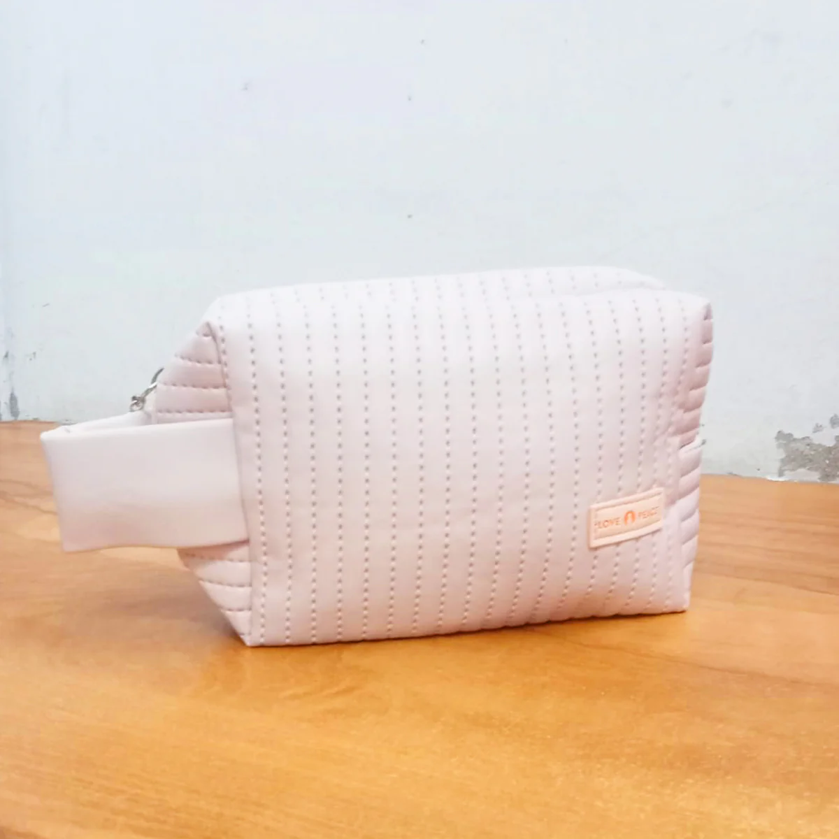 AM5439 Cosmetic Makeup Bag Portable Travel Toiletry Storage Pouch For Women Fashion Zipper Makeup Brush Bag - Image 5