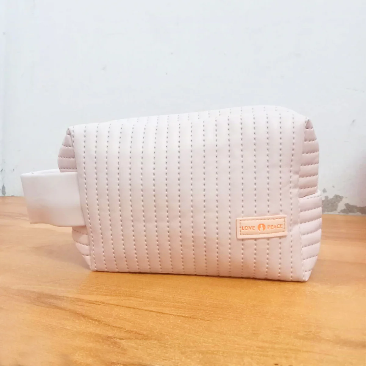 AM5439 Cosmetic Makeup Bag Portable Travel Toiletry Storage Pouch For Women Fashion Zipper Makeup Brush Bag - Image 6