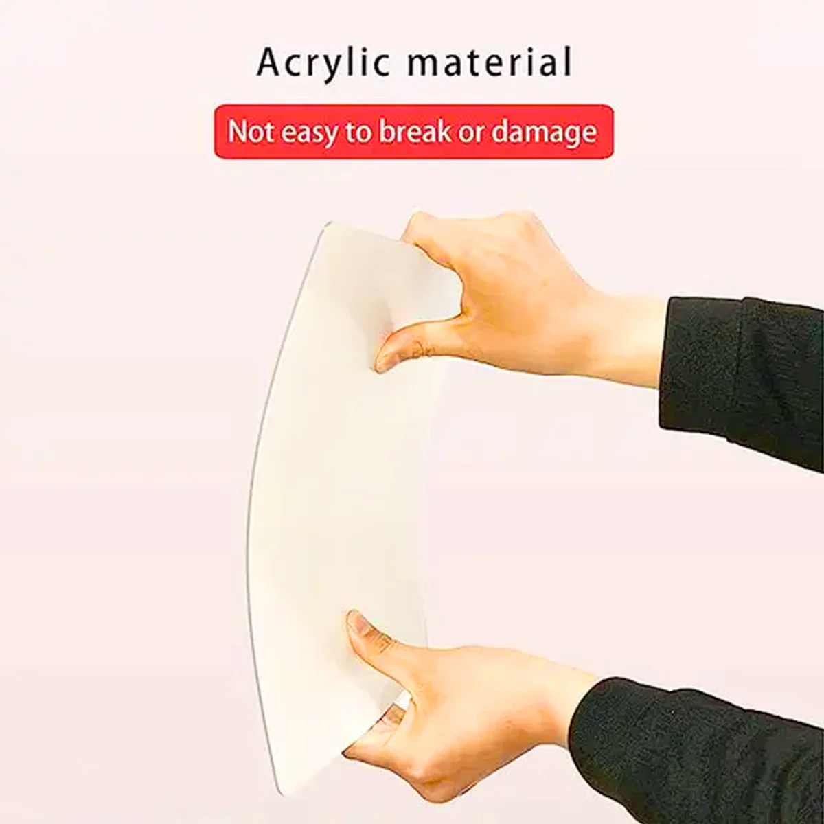 3112 Square Shape Adhesive Mirror Sticker -(Size-30cm x 40cm) For Wall ,On Tiles, Bathroom, Bedroom, Living Roomm Basin Stickers - Image 4