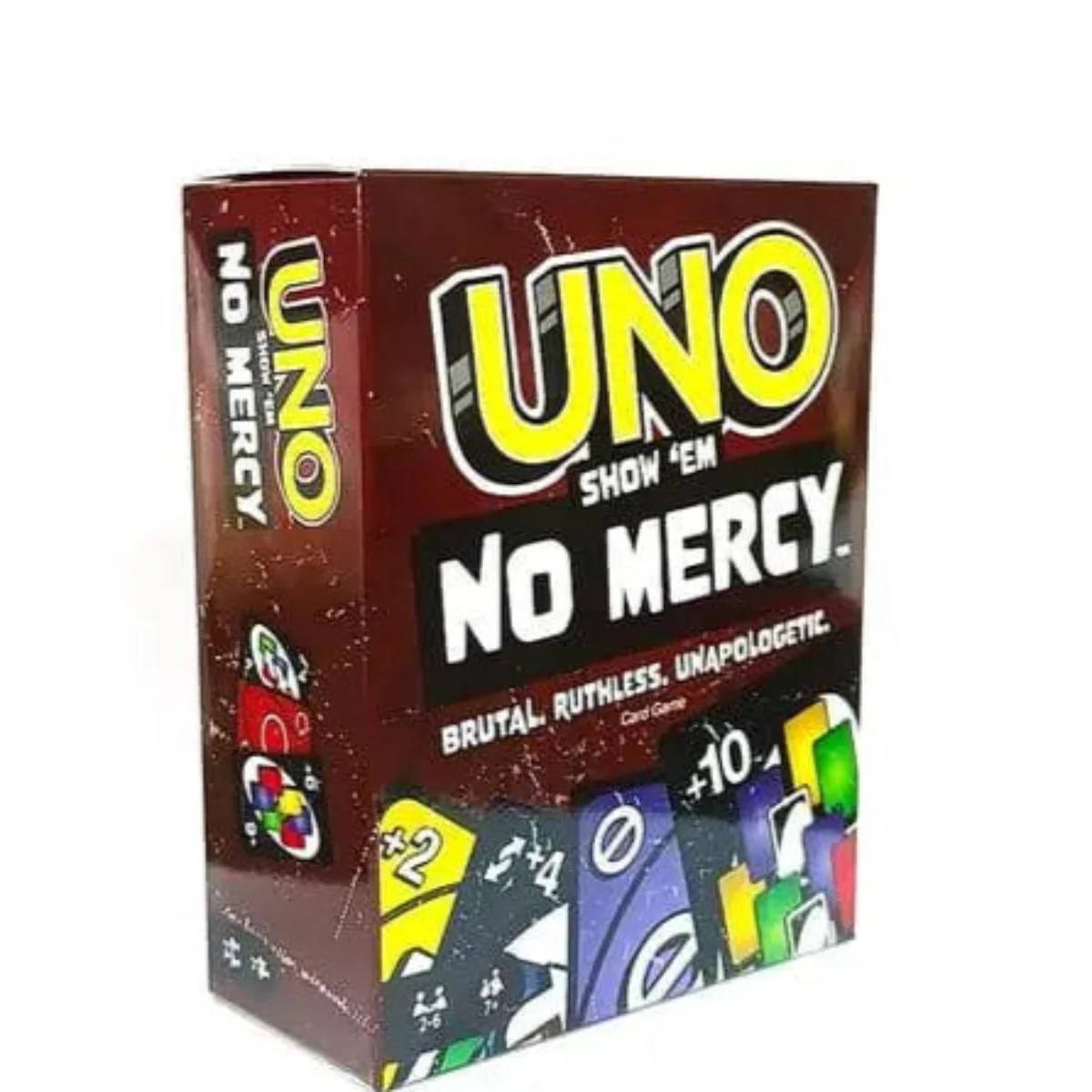 3116 UNO Show 'Em No Mercy Card Game | Ruthless & Unapologetic Fun for Adults, Kids & Family Night - Ideal for Parties, Game Nights & Travel