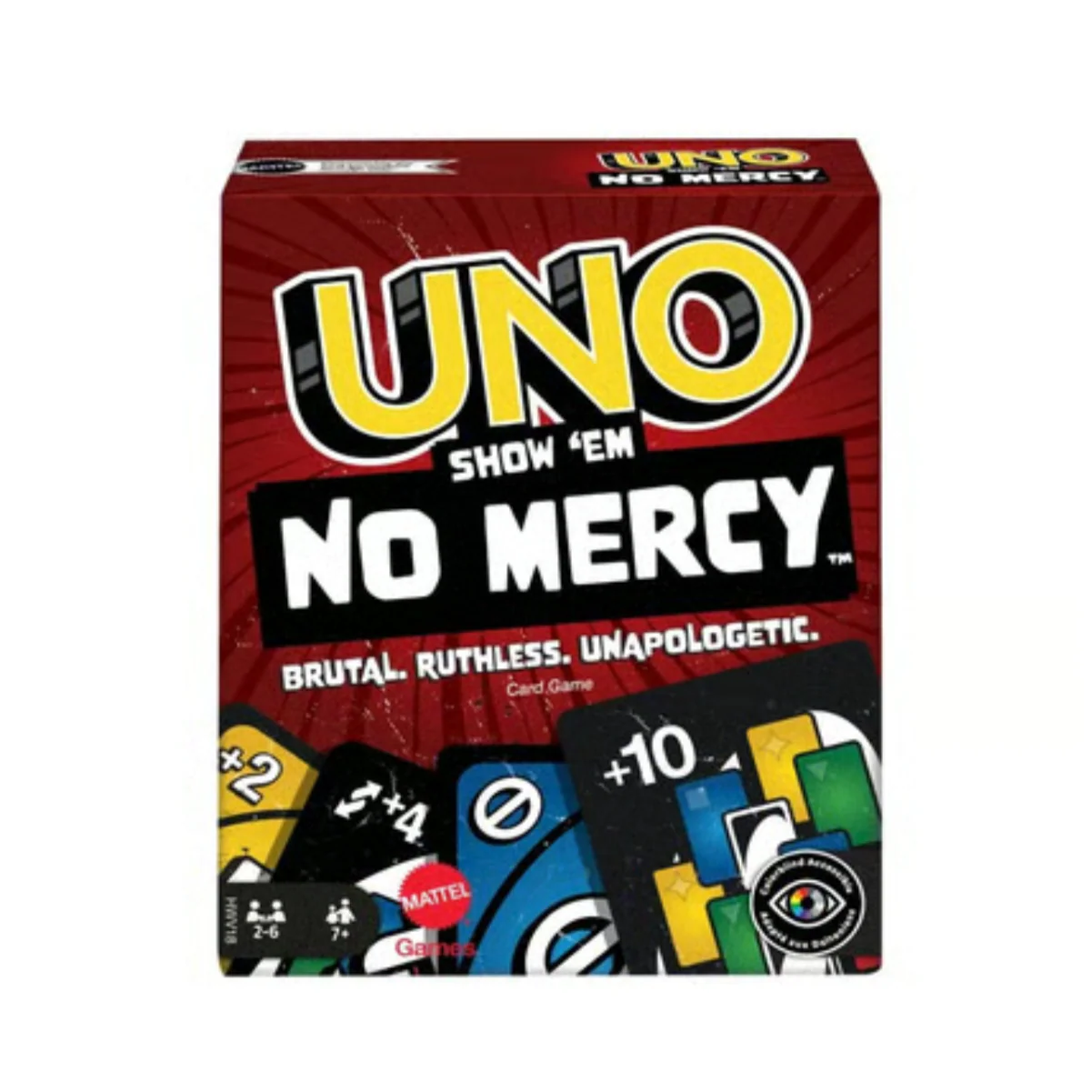 3116 UNO Show 'Em No Mercy Card Game | Ruthless & Unapologetic Fun for Adults, Kids & Family Night - Ideal for Parties, Game Nights & Travel - Image 3