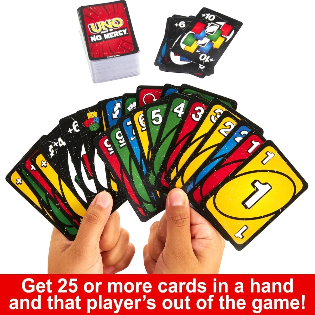 3116 UNO Show 'Em No Mercy Card Game | Ruthless & Unapologetic Fun for Adults, Kids & Family Night - Ideal for Parties, Game Nights & Travel - Image 4