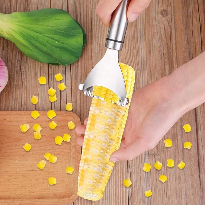 3134 Premium Corn Peeler, Stainless Steel Corn Cob Peeler - Image 5