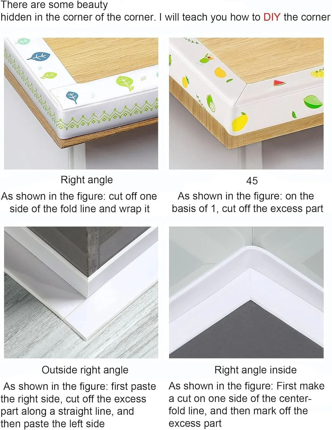 3137 Kitchen Sink Platform Sticker Bathroom Corner Tape (3Meter Size) - Image 15