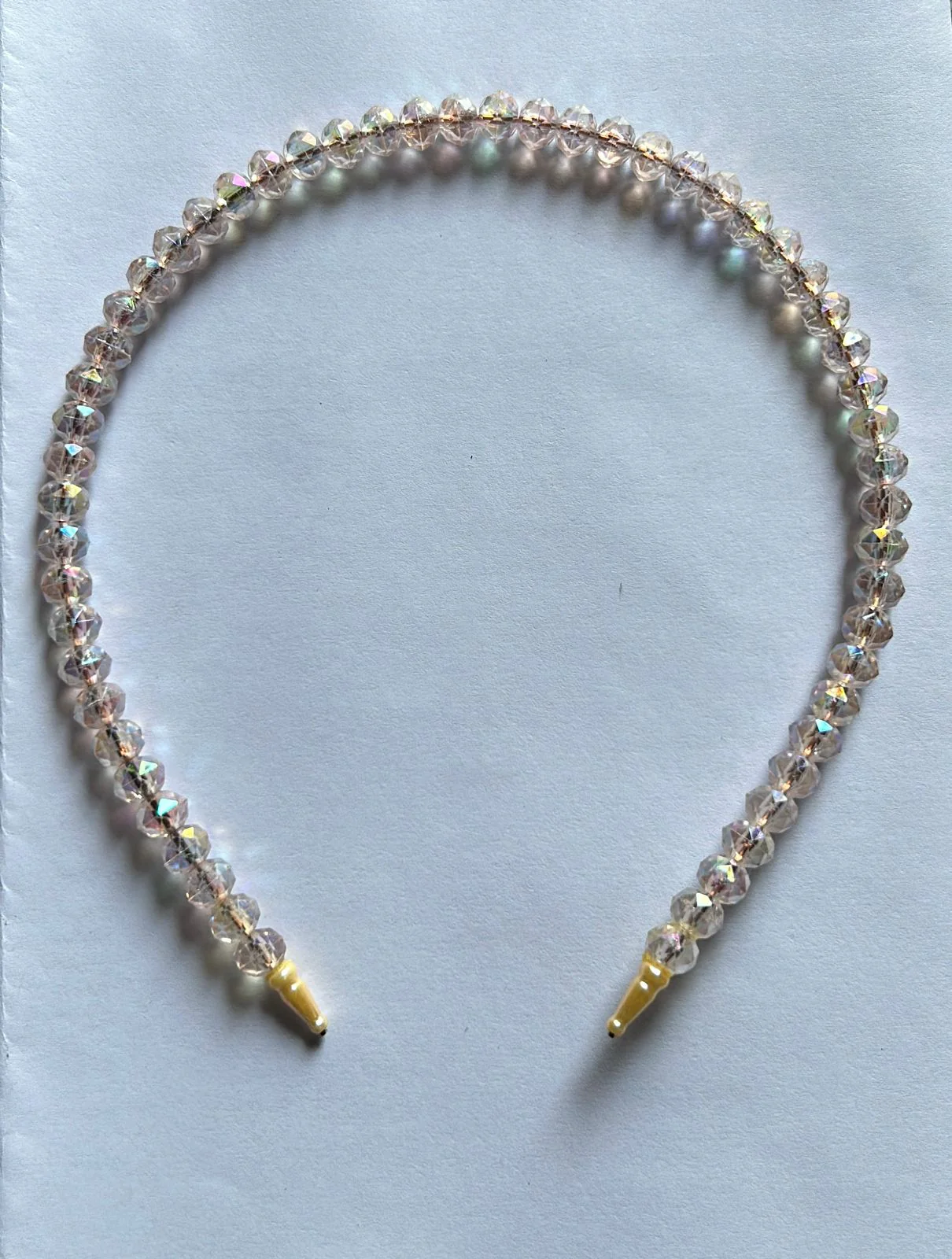 AM1018 Crystal Pearl Hairdband Colourful Beaded Hairdband for Women Girls Kids - Image 4