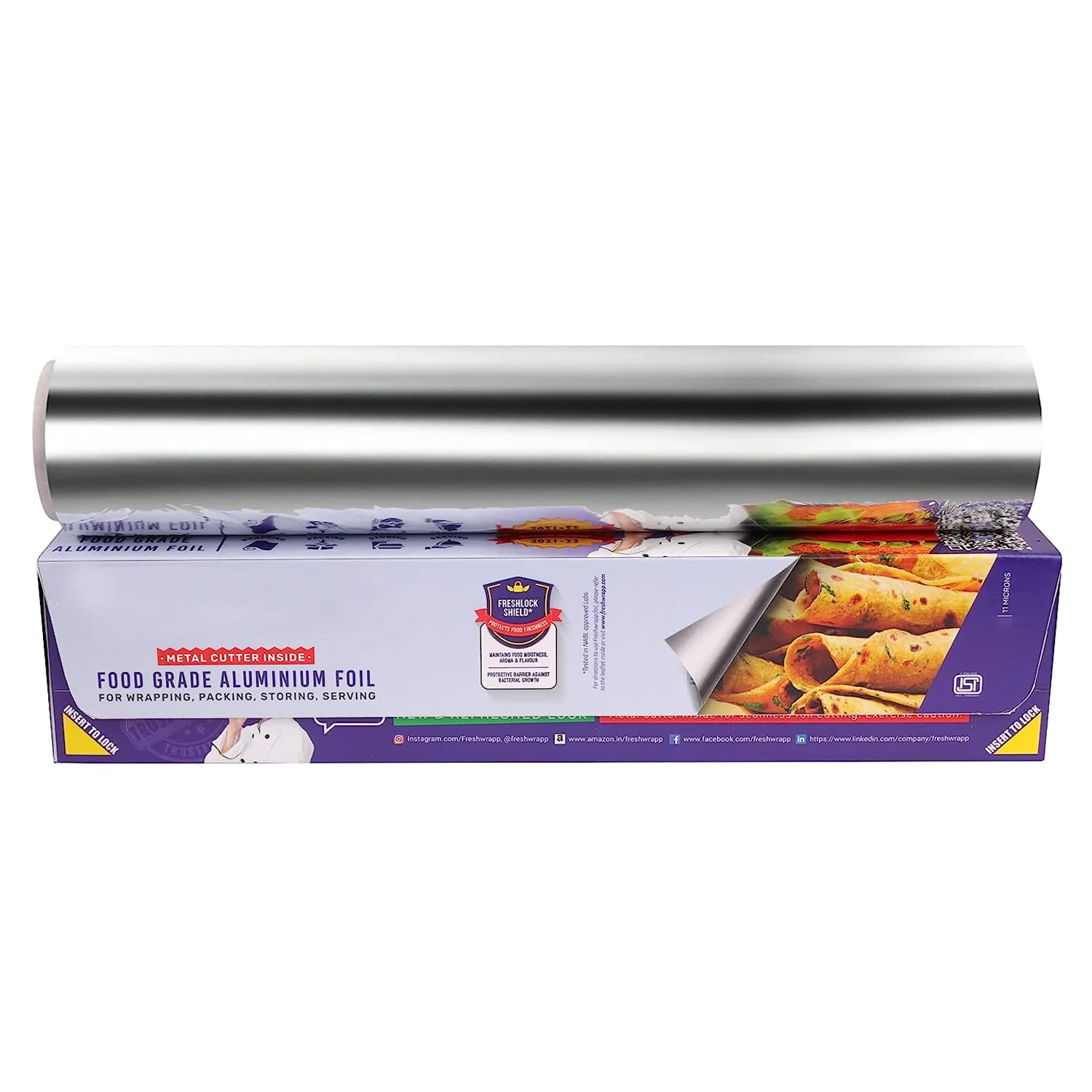 3196 Aluminium Foil 20 Metre for Food Packing , Wrapping, Storing and Serving - Image 7
