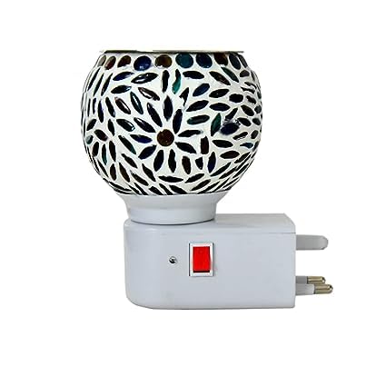 3219  Kapoor Dani Night Lamp Electric Incense Burner -Mix design - Image 4