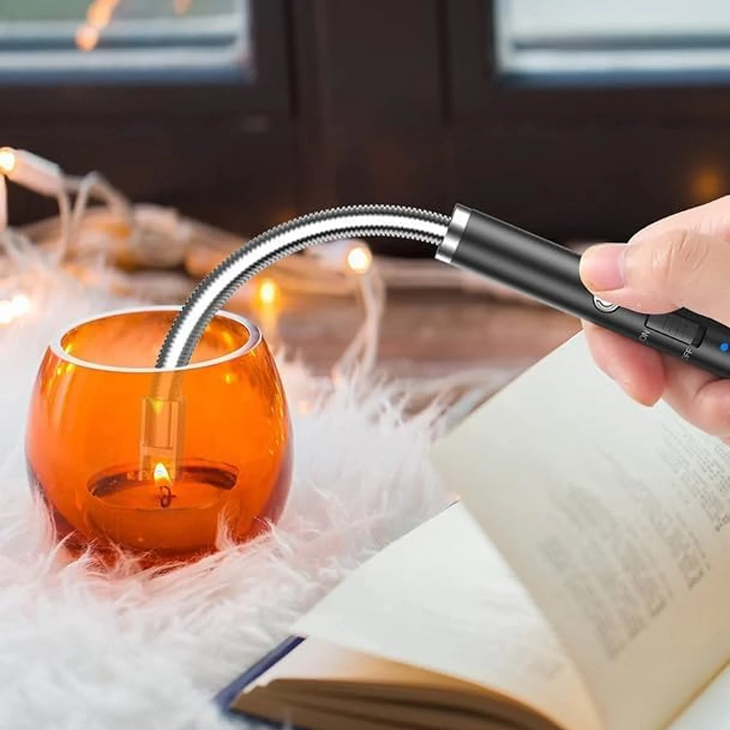 AM7156 Electric Arc Gas Lighter Rechargeable For Kitchen - Image 2