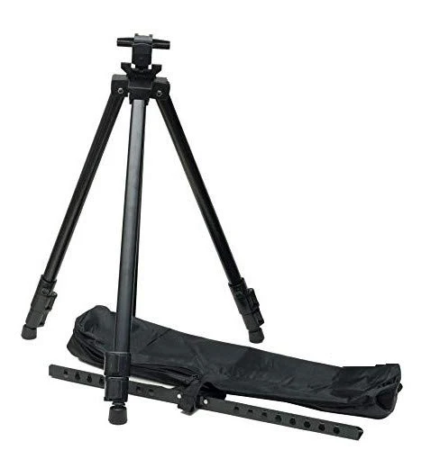 0328 Artists' Portable Lightweight Metal Display Easel with Free Weatherproof Carry Bag - Image 5
