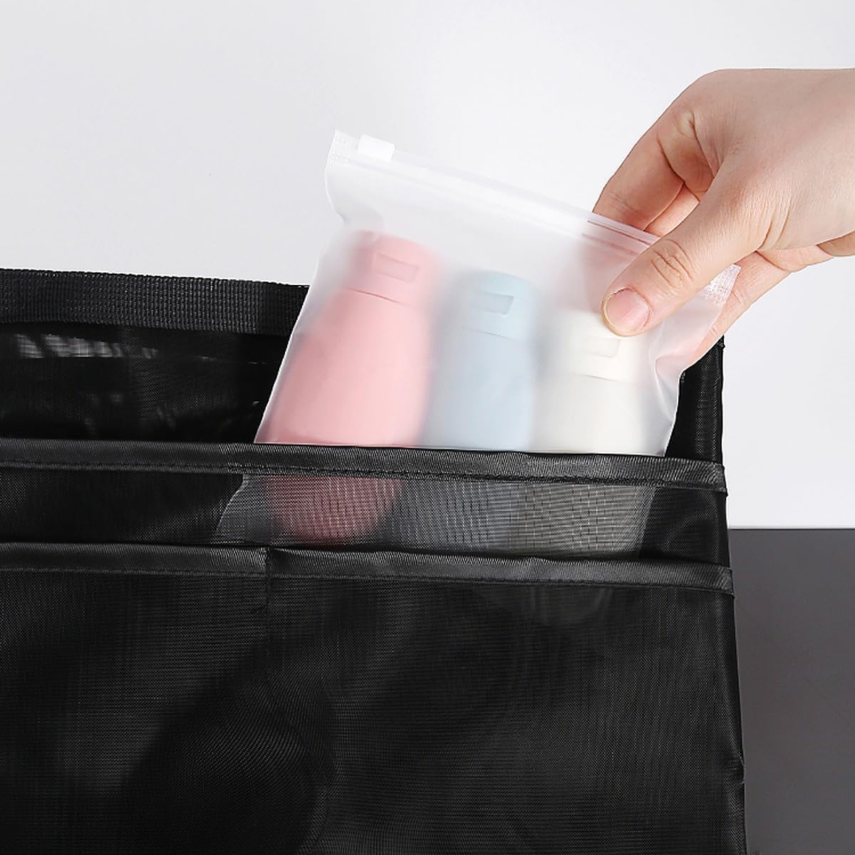 3358 3PCS Travel Bottles for Toiletries Silicone Container - Image 17