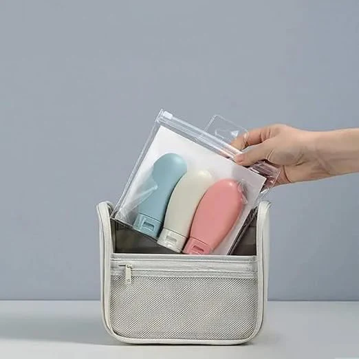 3358 3PCS Travel Bottles for Toiletries Silicone Container - Image 2