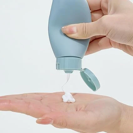3358 3PCS Travel Bottles for Toiletries Silicone Container - Image 4