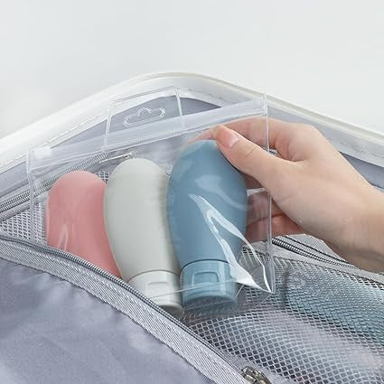 3358 3PCS Travel Bottles for Toiletries Silicone Container - Image 7