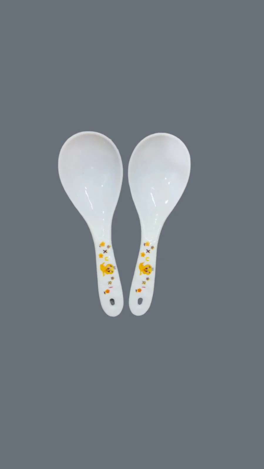 3481 Plastic Large Soup & Desert Spoon - Pack of 2 - Image 4