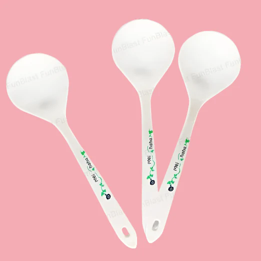 3483 Plastic Small Soup & Desert Spoon - Set of 3 - Image 3