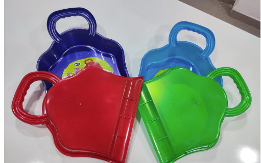 3510 Durable Multi Surface Plastic Dustpan with Handle - Image 3