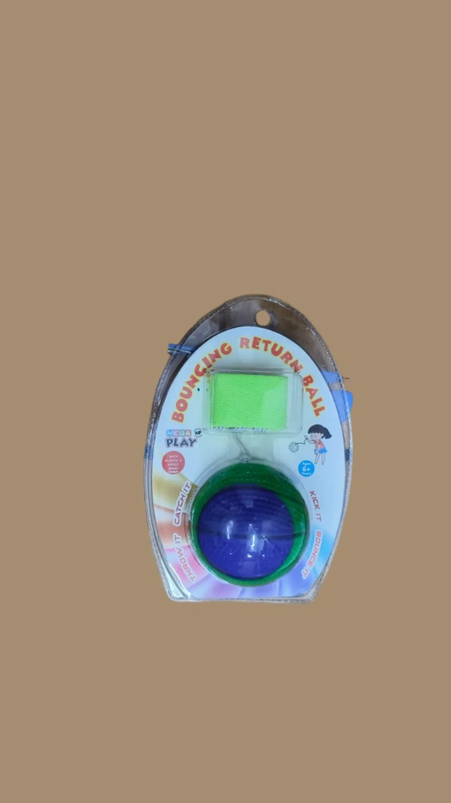 AM0178 Wrist Ball Game, yoyo Ball, Return Ball Gift for Kids Birthday Party ( Pack of 1 ) - Image 4