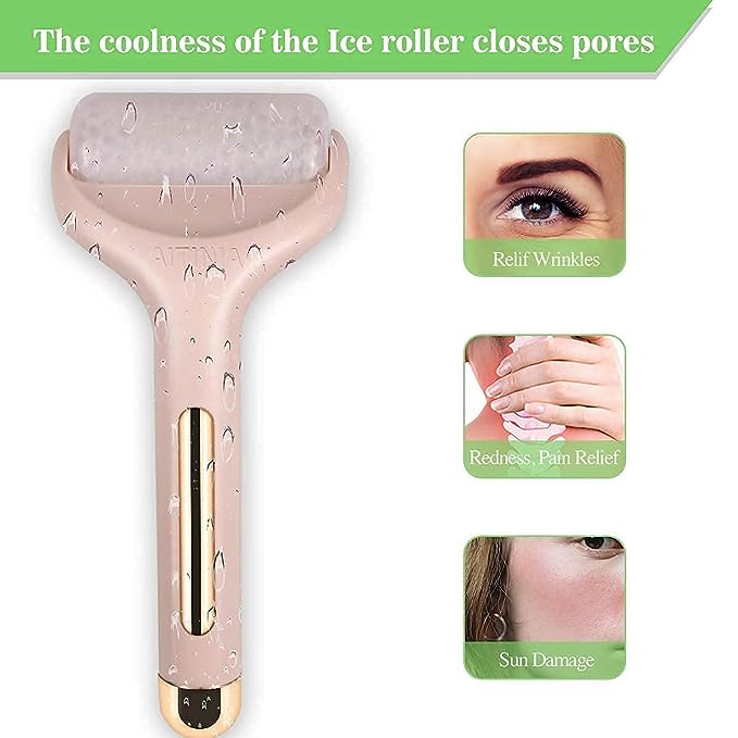 3575 Ice Roller for Face & Eye Puffiness, Large Cool Facial Ice Rollers for Women Face Massager, Tighten Pores, Headaches Migraine Relief, Minor Injury, Reduce Wrinkle Skin Care - Image 3