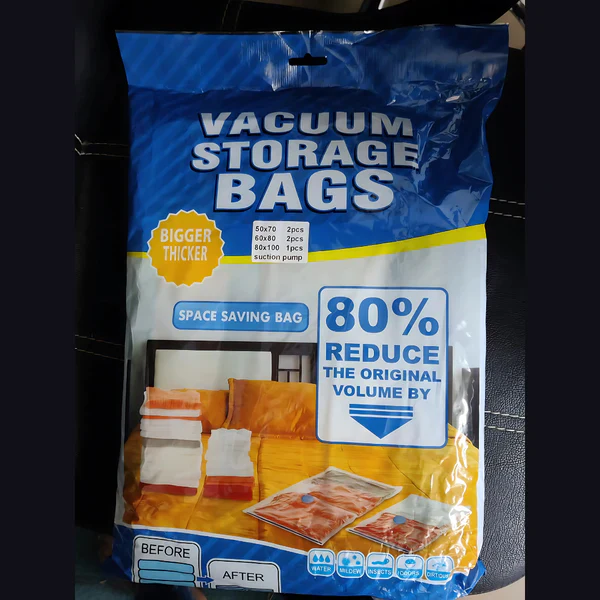 3634 Vacum Storage Bags with Hand Pump (Pack of 5) - Image 13