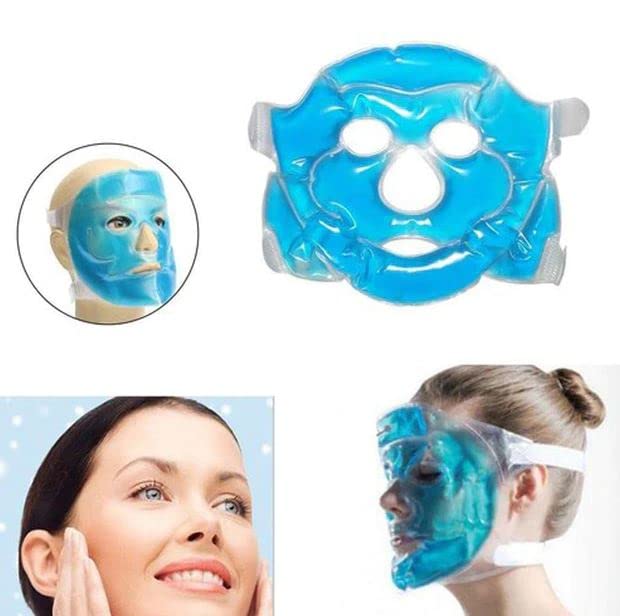 AM7650 Cooling ice Relaxing Face Gel Mask for Cool therapy and Glowing Skin - Image 2