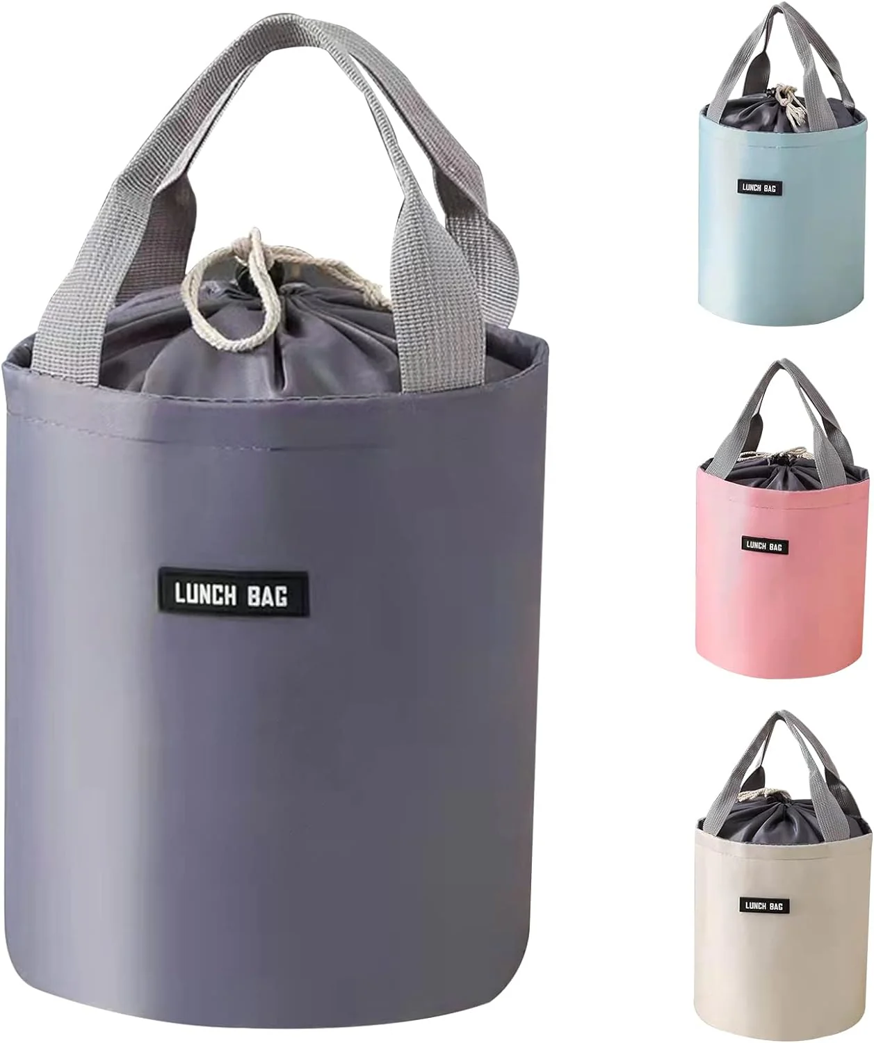3740 Portable Round Lunch Bag - Image 7