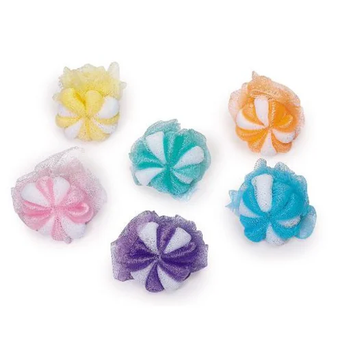 3743 Lotus Bath Loofah Shower Puff Sponge Shower Loofahs Pouf Ball (pack 0f 1) - Image 5