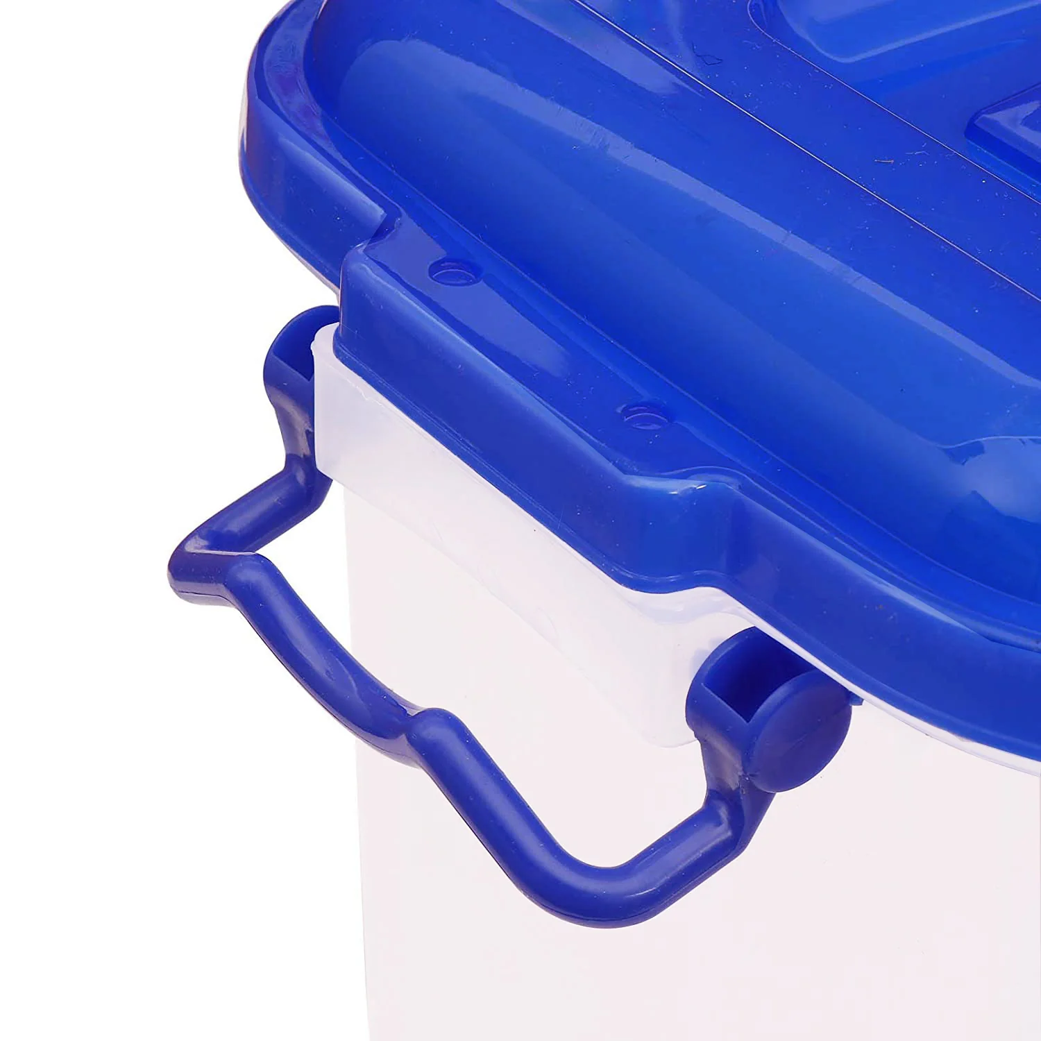 3760 Plastic Container with Side Lock-Handle for Flour, Pulses, Cereal, Atta, Rice, Snacks Etc (3.5 KG) - Image 4