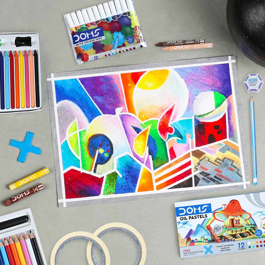 3821 Doms Art Strokes Kit - Image 4