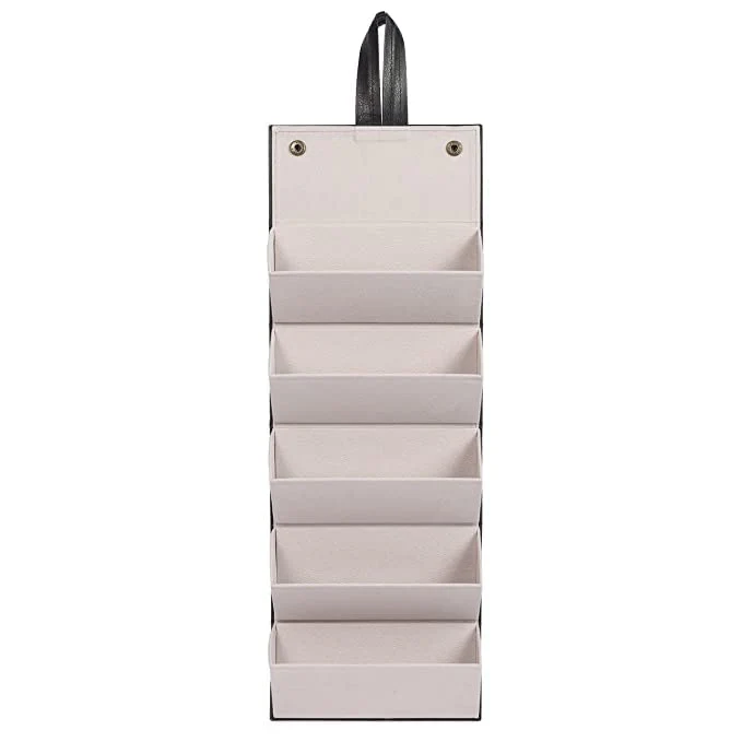 3844 Sunglasses Organizer 5 Slots Compact Travel Glasses Case - Image 10