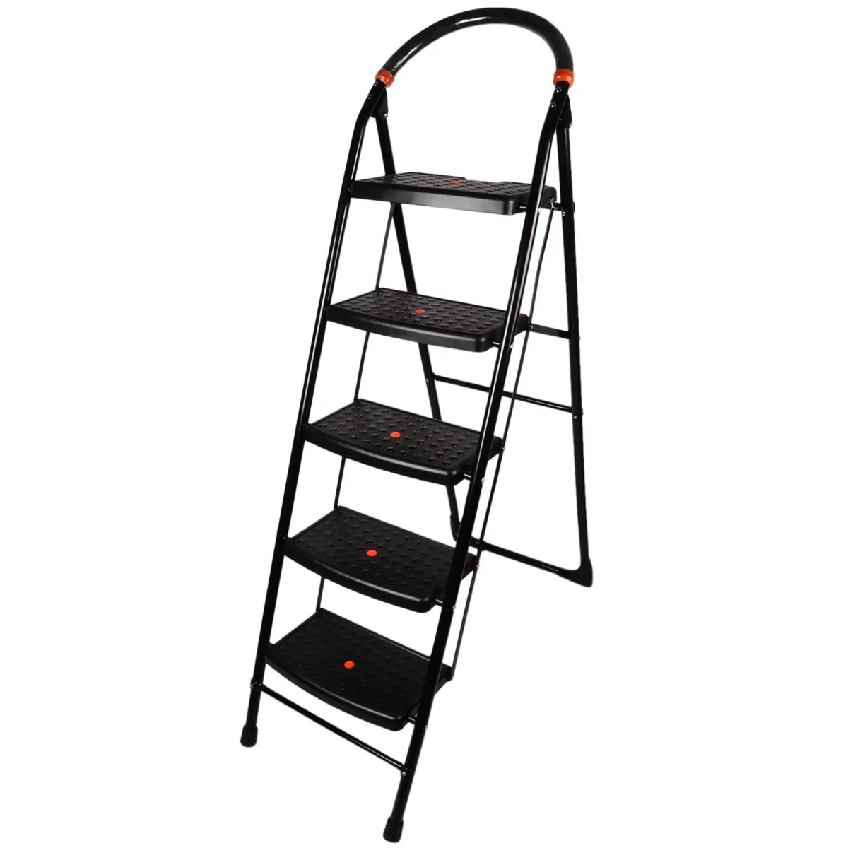 3905 - 5 Step Ladder for Home use | Heavy Duty Alloy Steel Foldable Step Ladder - Image 2