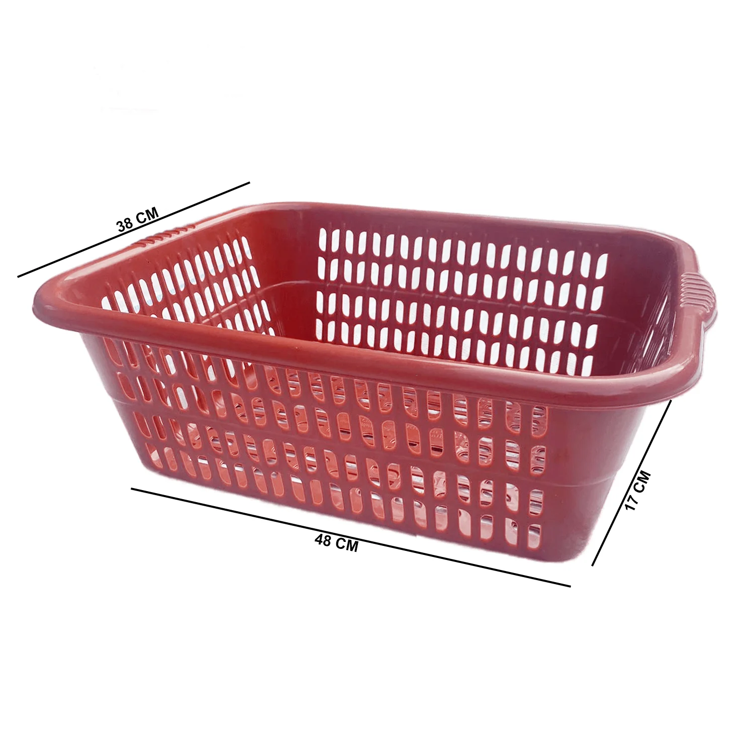 3925 Plastic Kitchen Dish Rack Basket - Small - Image 3