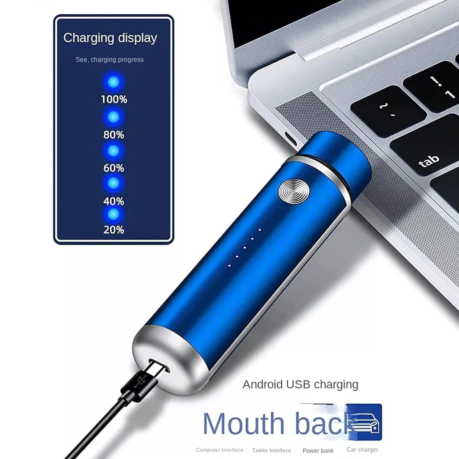 3967 Mini Electric Shaver Pocket Size Waterproof Razor Washable Portable Shaving Beard Trimmer Rechargeable Men and Women Shaver - Image 5