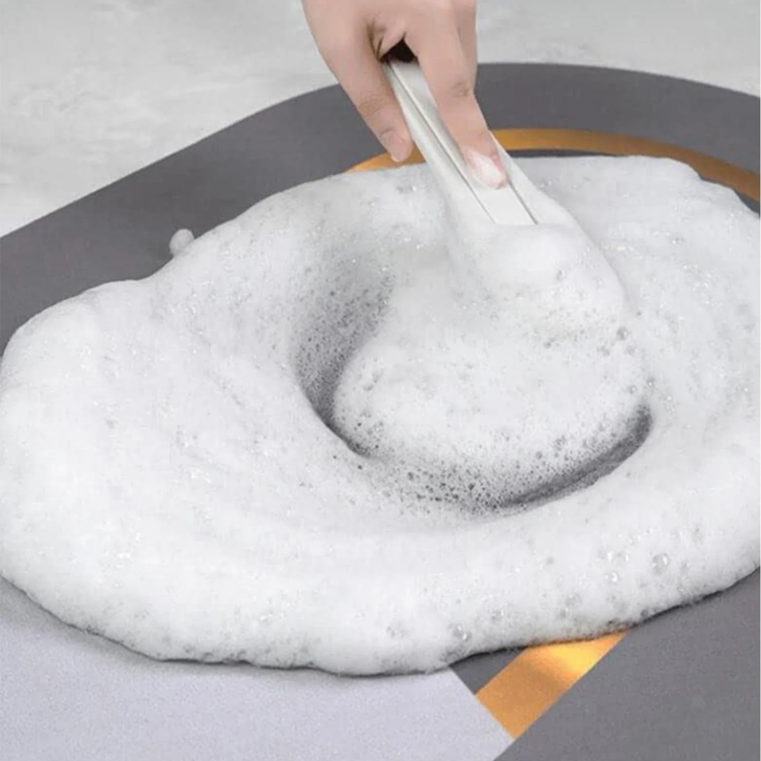 3982 3D Visual Anti-Slip Absorbent Cute Flower Bath Mat - 23 Inch - Image 4