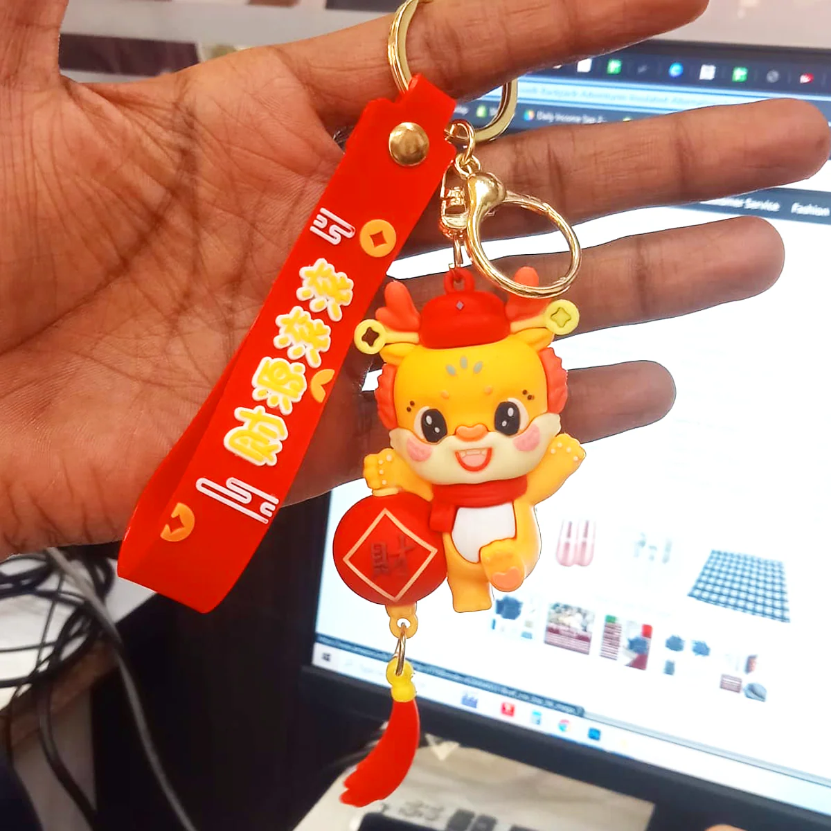 AM5645 3D Cartoon Characters Silicone Keychain- Multidesign - Image 10