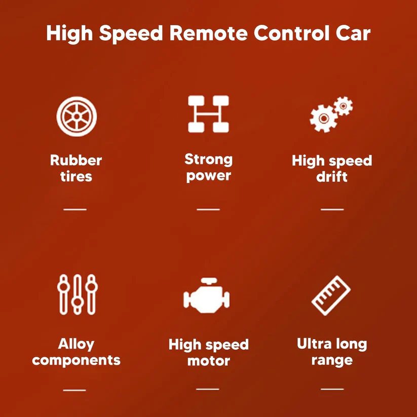 4377 Electroplay Metal Body High-Speed RC Supercar with Remote Control Racing Car - Image 4