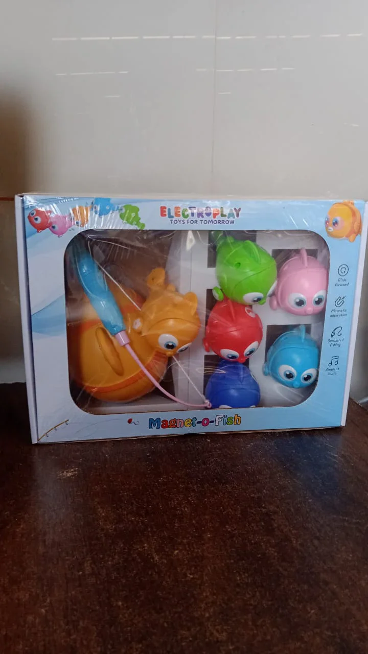 4378 Electroplay 7-in-1 Magnetic Fishing Toy Set for Kids - Image 7
