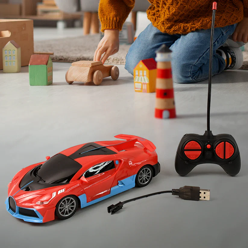 4388 Electroplay High-Speed RC Sports Car with Spray Exhaust Effect (1 Set) - Image 3