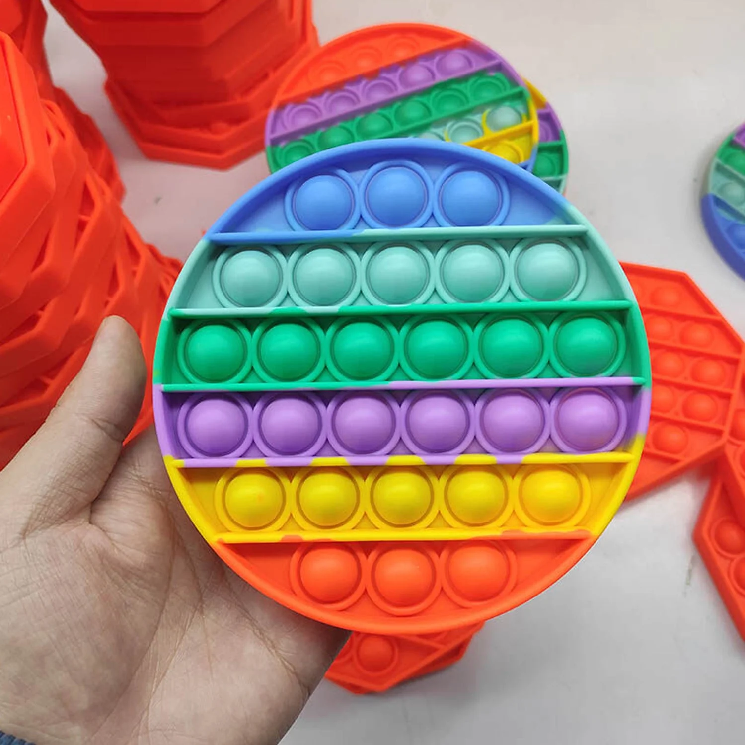 4479 Round Pop it Toy For Stress Reliever Toy 1 pc - Image 5