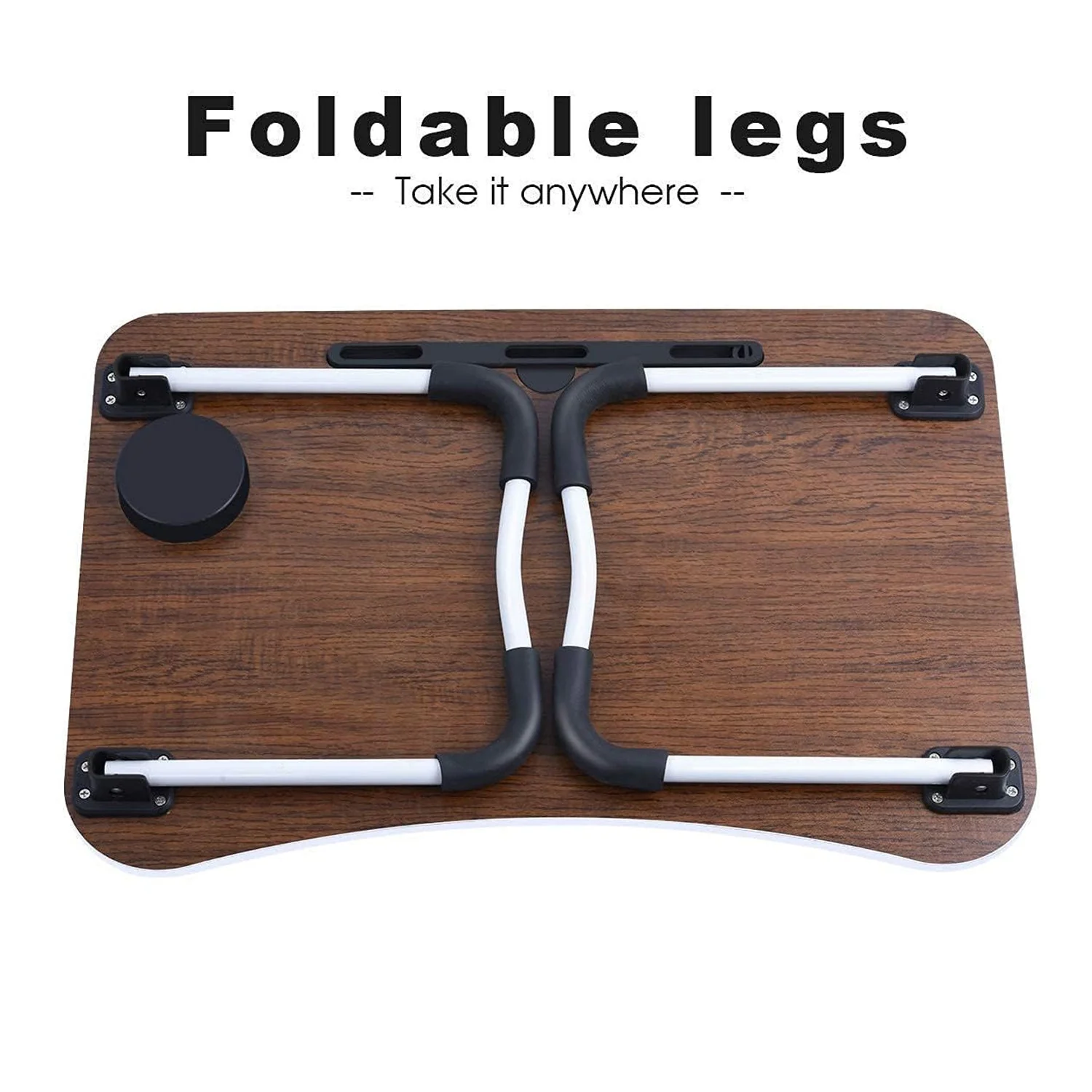 4493 Multi-Purpose Laptop Desk for Study and Reading with Foldable Non-Slip Legs Reading Table Tray , Laptop Table ,Laptop Stands, Laptop Desk, Foldable Study Laptop Table - Image 7