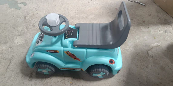 4620 KIDS BABY CITY RIDE ON PUSH CAR RIDE WITH BACKREST MUSICAL HORN FOR CHILDREN KIDS TOY RIDE-ON, KIDS TOYS TODDLER BABY TOY BABY CAR , TRUCK, ETC SUITABLE FOR KIDS BOYS / GIRLS - Image 5