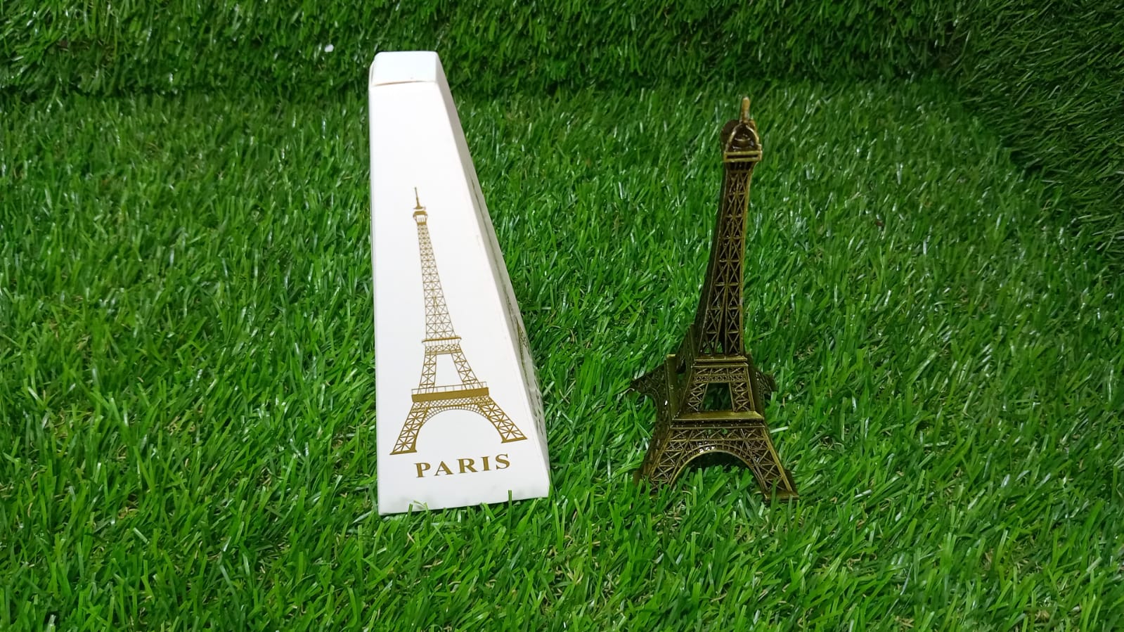 4733 Antique Finish 3D Metal Paris Eiffel Tower Metal  Showpiece 1 Pcs - Image 9